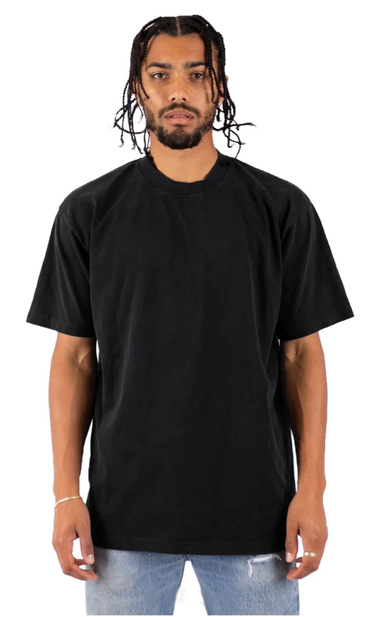 Max Heavyweight Garment Dye - 7.5 oz - Black / XS - t shirt