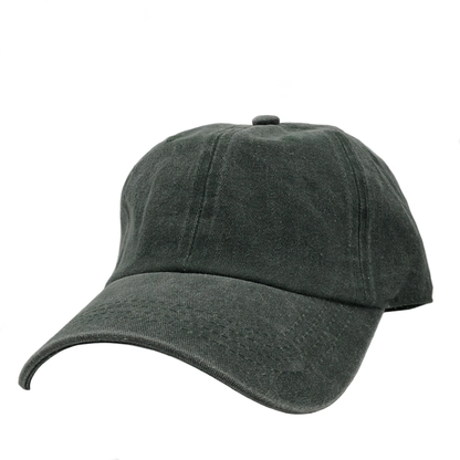 AS-1100 - Cotton Twill Premium Pigment Dyed Cap Dark Green