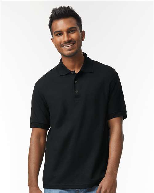 DryBlend® Jersey Polo - Black - Black / S
