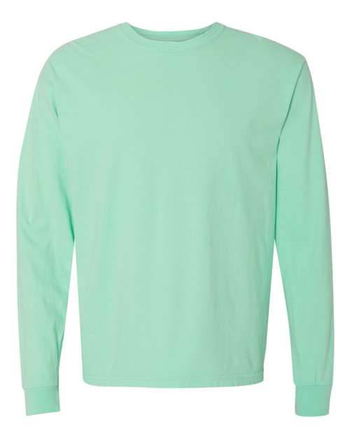 Garment-Dyed Heavyweight Long Sleeve T-Shirt - Island Reef