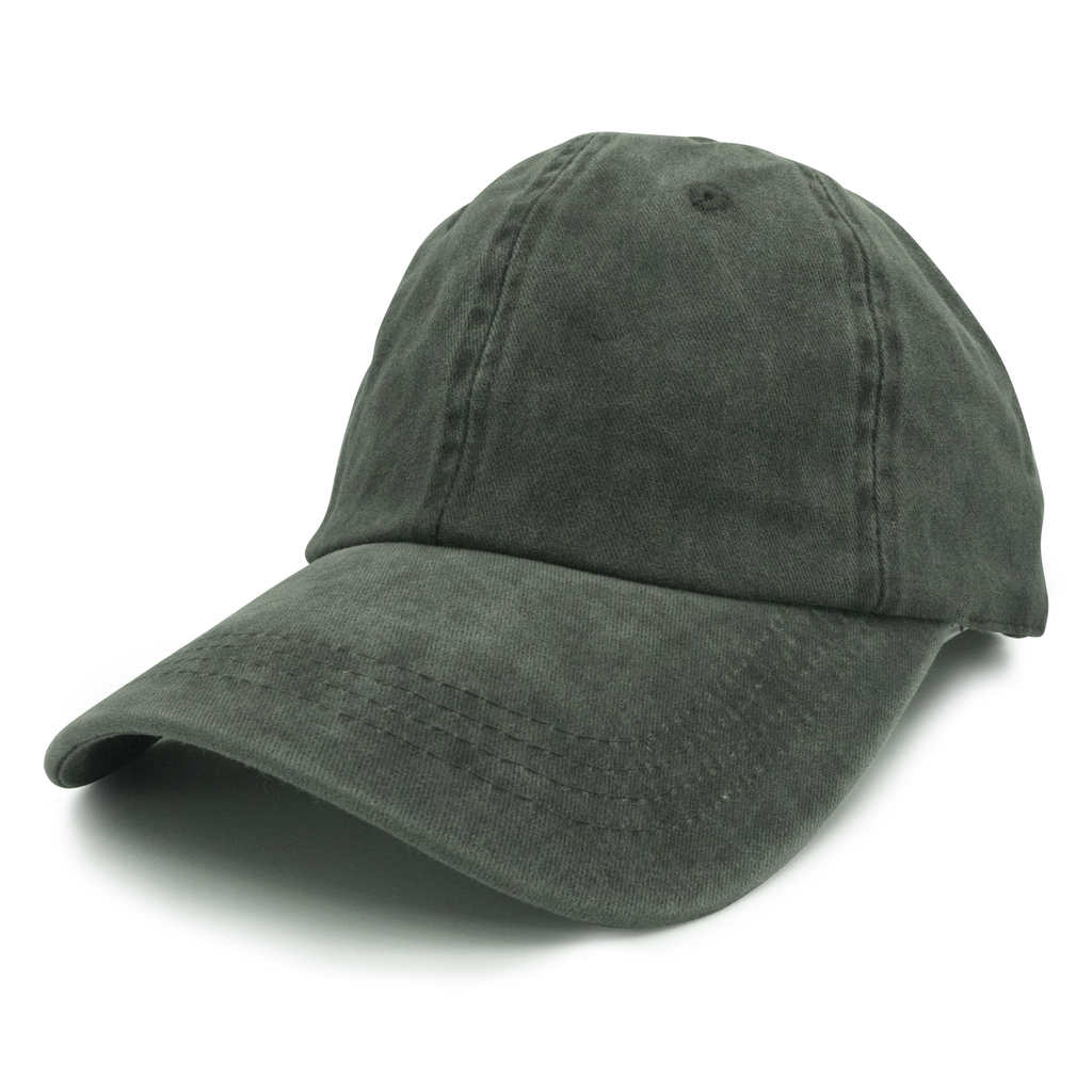 GN-1003 - Pigment Dye Cap Black / one size HATS