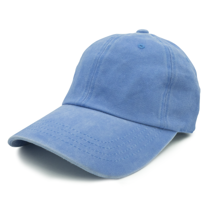 GN-1003 - Pigment Dye Cap Blue / one size HATS