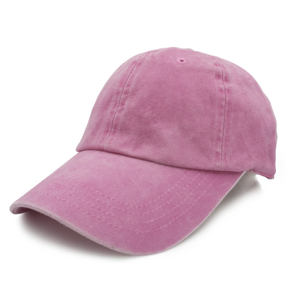 GN-1003 - Pigment Dye Cap Pink / one size HATS