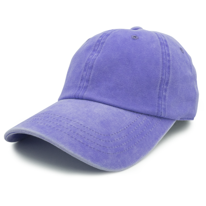 GN-1003 - Pigment Dye Cap Purple / one size HATS