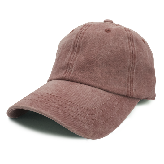 GN-1003 - Pigment Dye Cap Wine / one size HATS