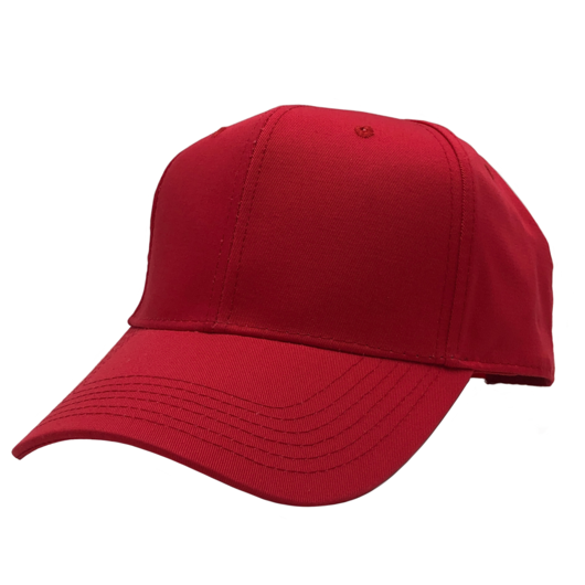 GN-1050 - Pro Style Cap Red / One Size HATS