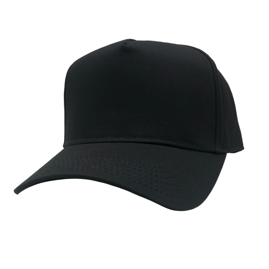 GN-1051-5P - Pro Style Cap Black / One Size HATS