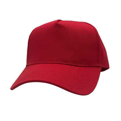 GN-1051-5P - Pro Style Cap Red / One Size HATS