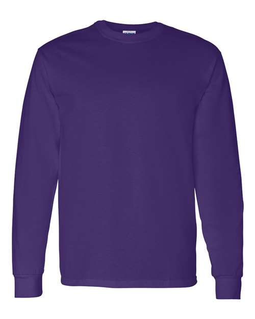 Heavy Cotton™ Long Sleeve T-Shirt - Purple - Purple / S