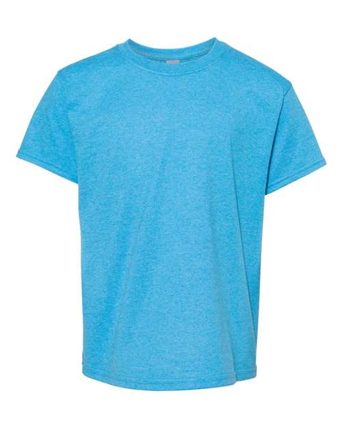 Heavy Cotton™ Youth T-Shirt - Heather Sapphire - Heather