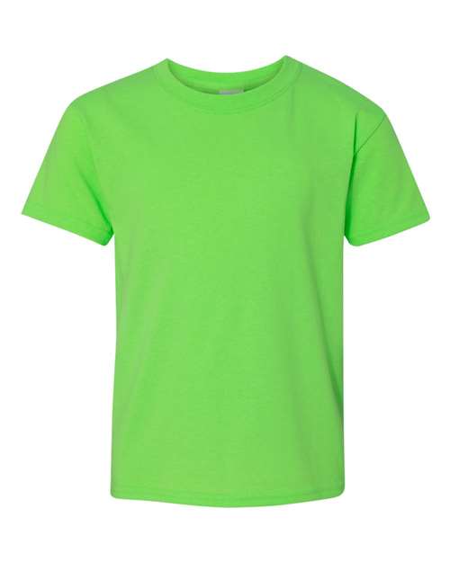 Heavy Cotton™ Youth T-Shirt - Neon Green - Neon Green / XS