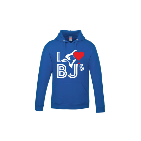 I Heart BJs Pullover Hoodie - Small