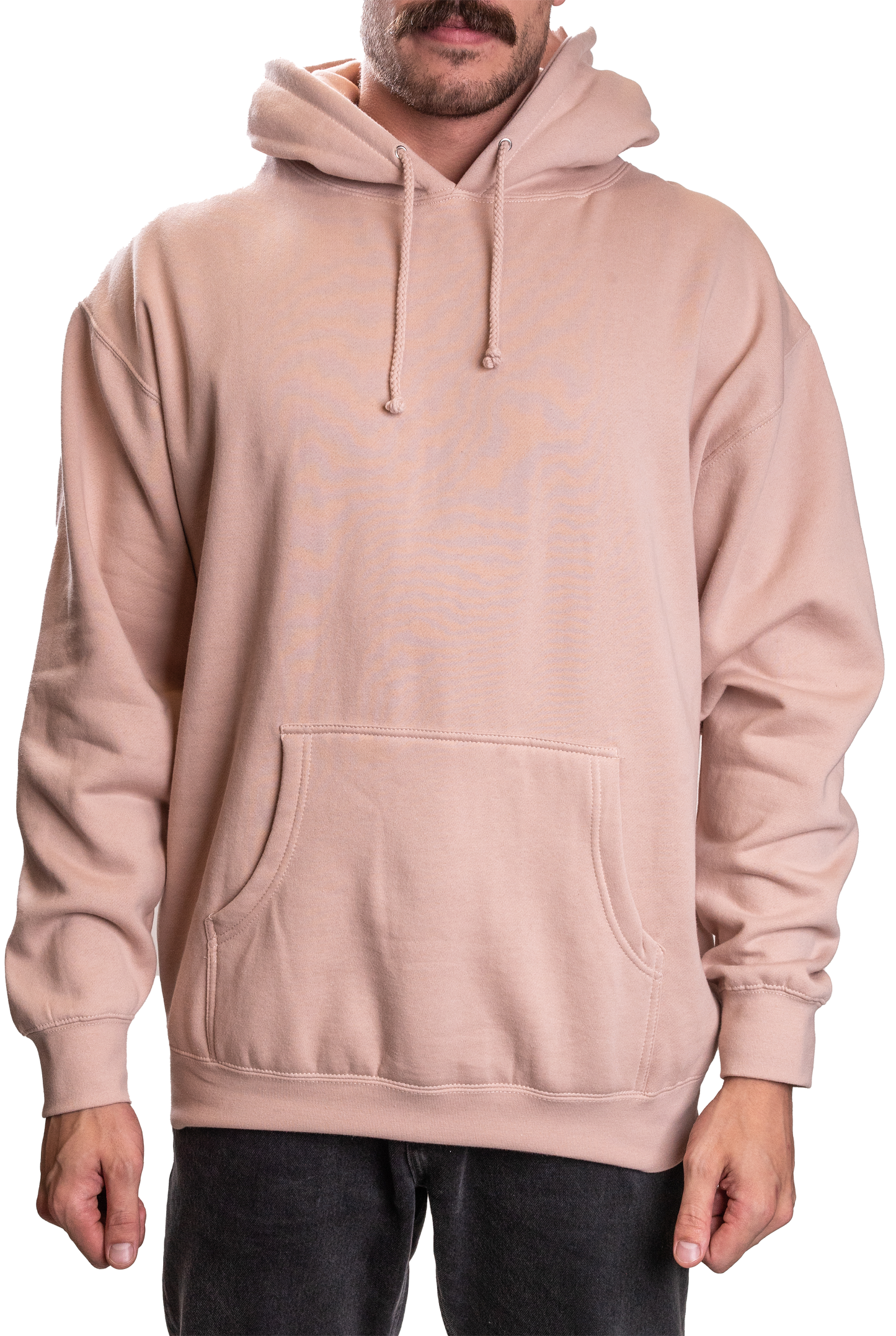 IND4000G - Mens Organic / Recycled Hooded Pullover Dusty