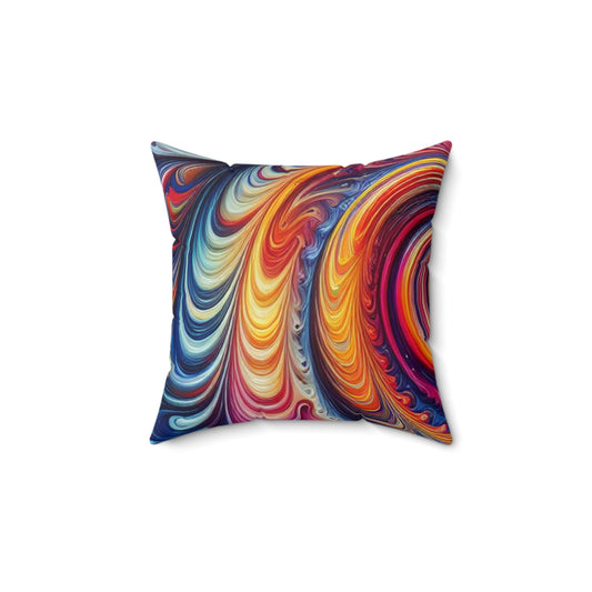 Isabella DeRocca - Polyester Square Pillow - 14’ × 14’