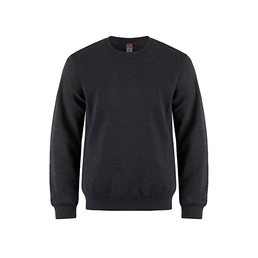 L00540 - Crew Adult Crewneck Pullover Sweatshirt Charcoal