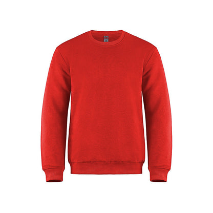 L00540 - Crew - Adult Crewneck Pullover Sweatshirt - Red