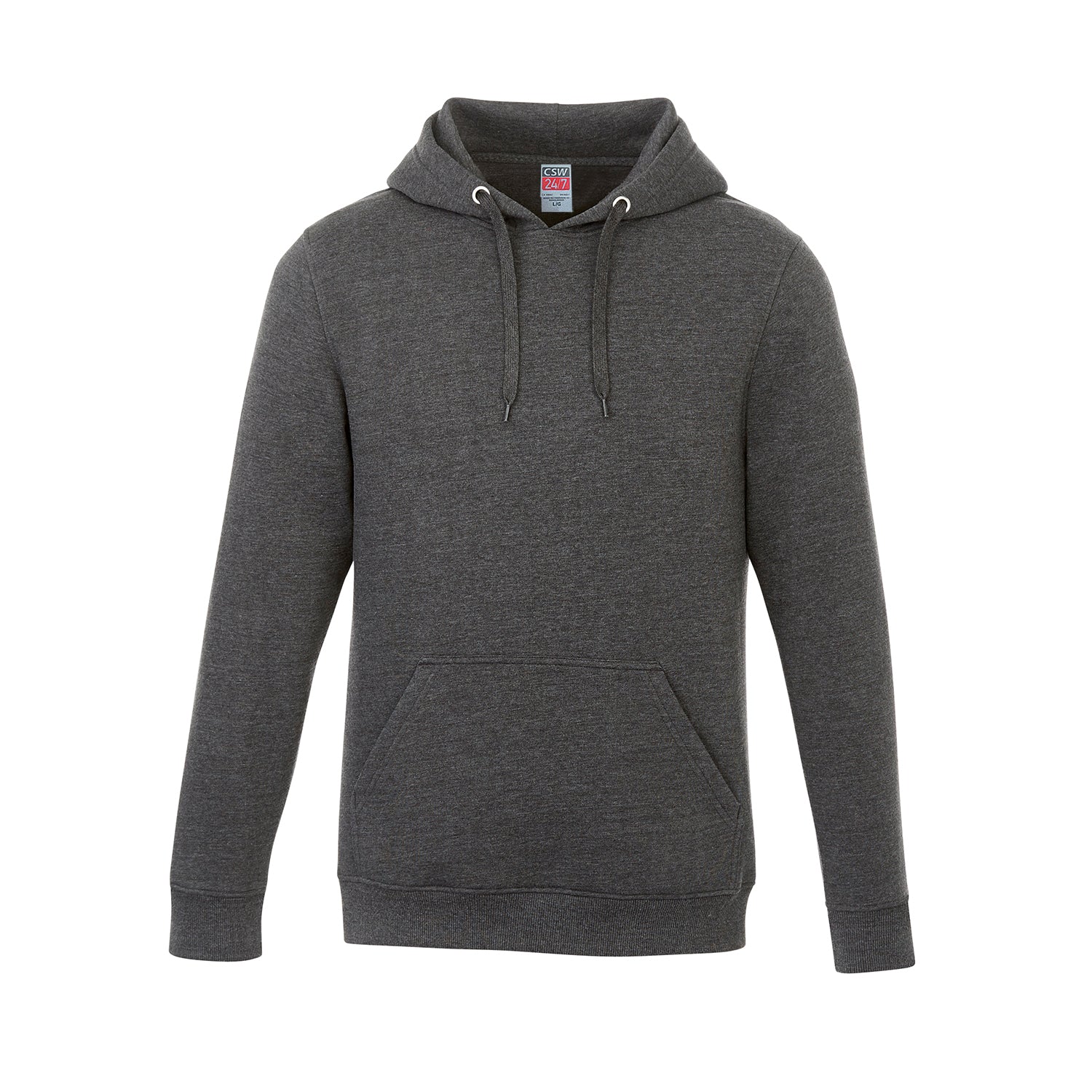 L00550 - Vault - Adult Pullover Hoodie - Charcoal Heather