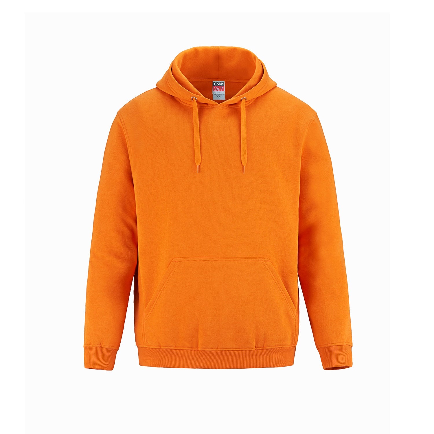 L00550 - Vault - Adult Pullover Hoodie - Orange / XS