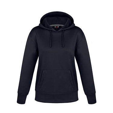 L00688 - Palm Aire Ladies Polyester Pullover Hoodie Black