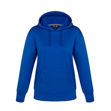 L00688 - Palm Aire Ladies Polyester Pullover Hoodie Blue