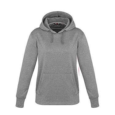 L00688 - Palm Aire Ladies Polyester Pullover Hoodie Grey