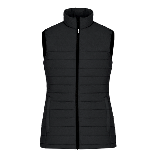 L00936 - Inuvik Ladies Lightweight Puffy Vest Black