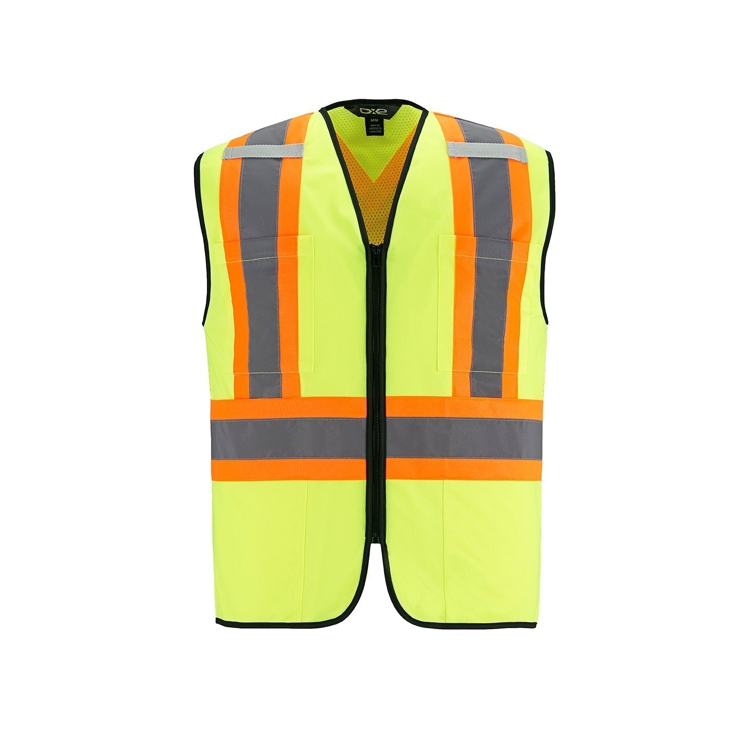 L01150 - Scout - Hi-Vis Zipper front Vest - HI-Vis Yellow