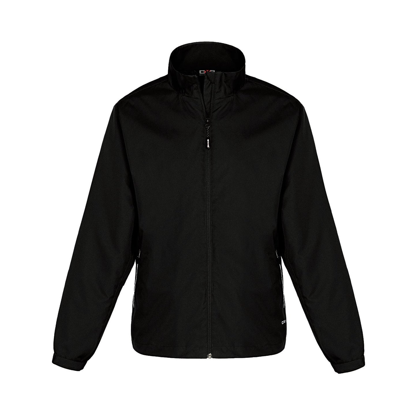 L04171 - Triumph Ladies Athletic Twill Track Jacket Black