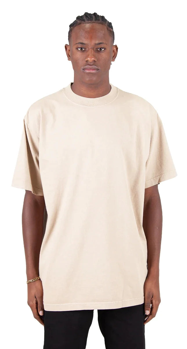 Max Heavyweight Garment Dye - 7.5 oz - Cream / XS - t shirt