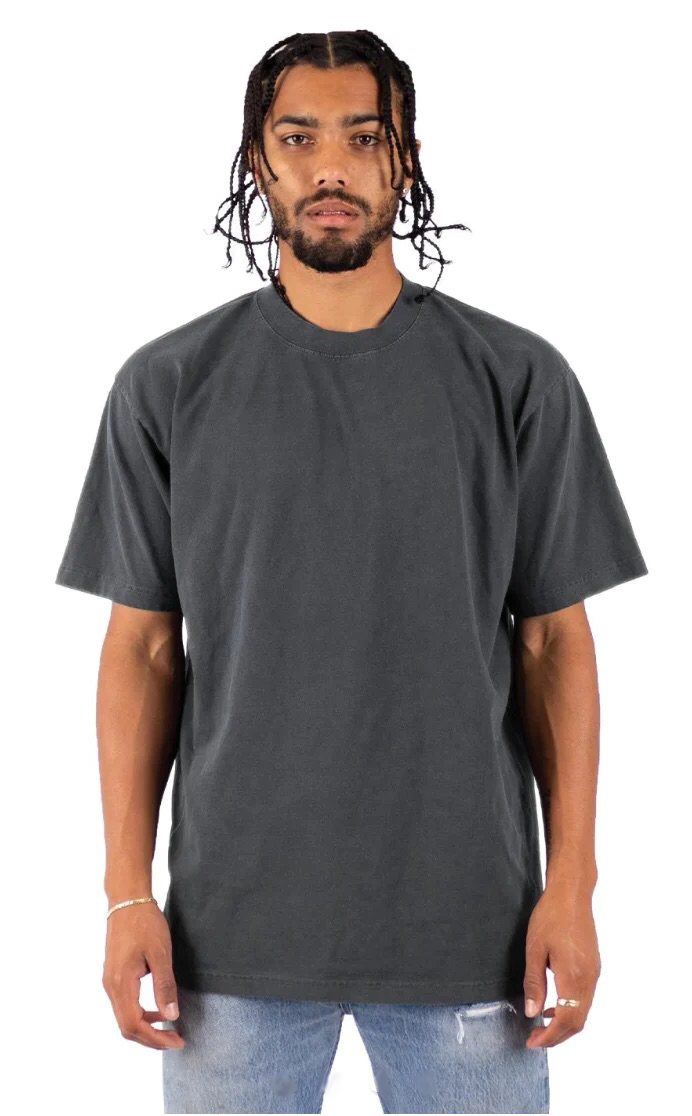 Max Heavyweight Garment Dye 7.5 oz - Shadow / XS - t shirt