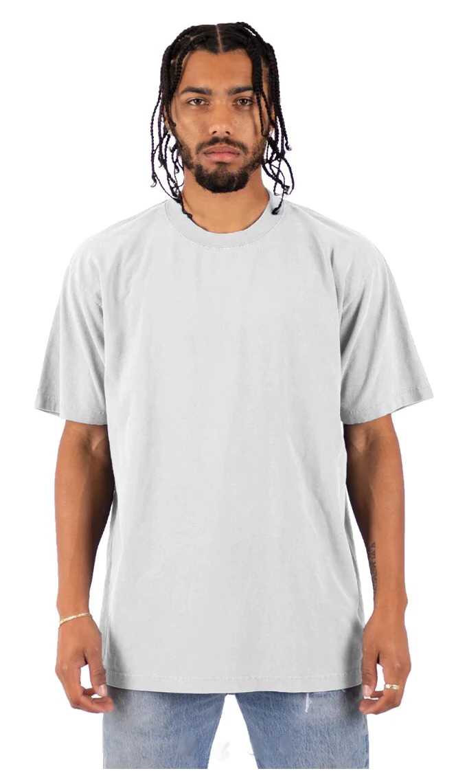 Max Heavyweight Garment Dye 7.5 oz - White / XS - t shirt