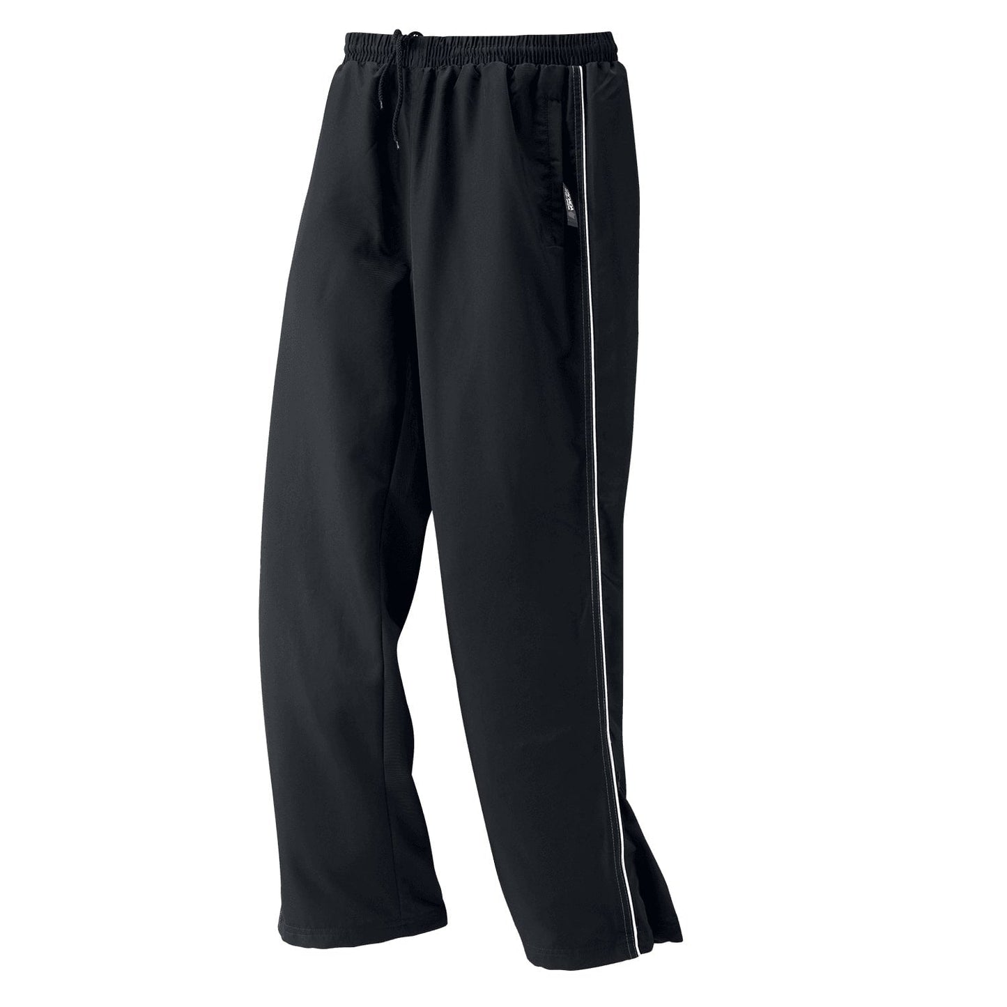 P4075Y - Savvy - Youth Athletic Track Pant - Black / XS
