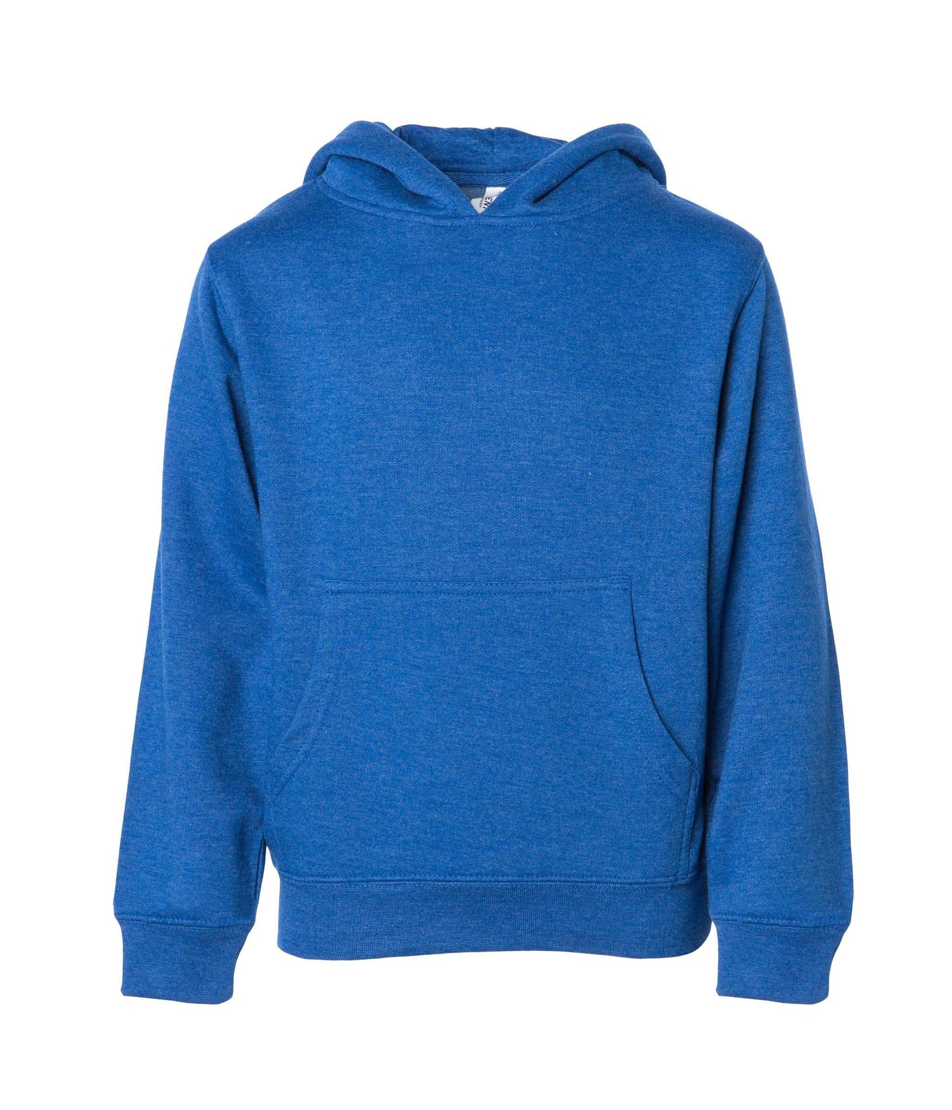 SS4001Y Youth Midweight Pullover Hooded Sweatshirt - Royal