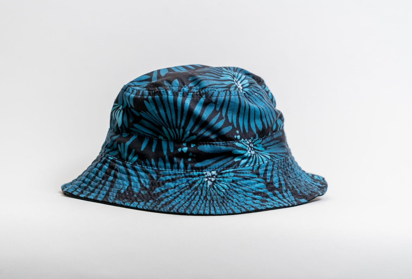STBH01 - Bucket Hat Navy Reversible to Solid Black